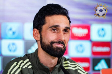 ألفارو أربيلوا مدرب ريال مدريد يتحدث للإعلام بعد الفوز على سيلتا فيغو في الدوري الإسباني