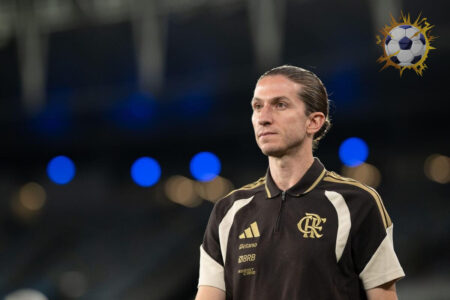 فيليبي لويس مدرب فلامنجو السابق بعد التتويج بلقب كوبا ليبرتادوريس