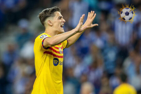 جافي لاعب برشلونة يتدرب مع الفريق بعد التعافي من الإصابة