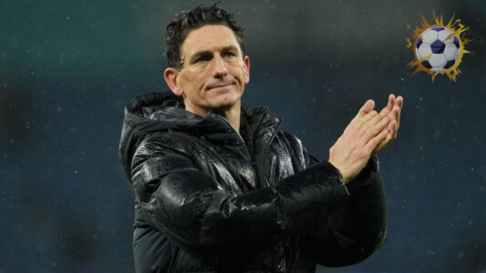 لقطة من مباراة ليدز يونايتد وبرينتفورد في الدوري الإنجليزي الممتاز بملعب إيلاند رود