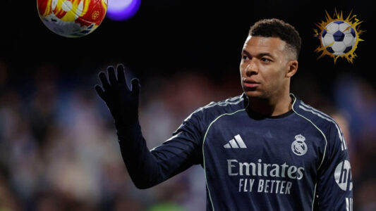 كيليان مبابي وجود بيلينغهام في تدريبات ريال مدريد قبل مواجهة مانشستر سيتي