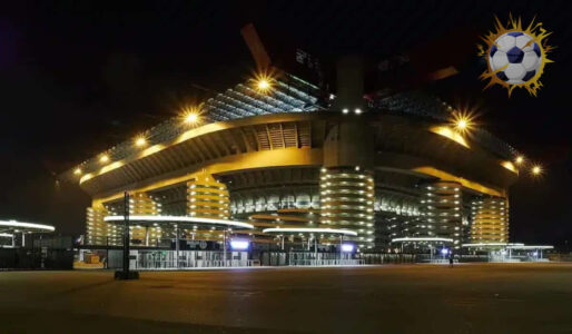 تشكيلة لاعبي ميلان وإنتر ميلان في ملعب سان سيرو بالدوري الإيطالي