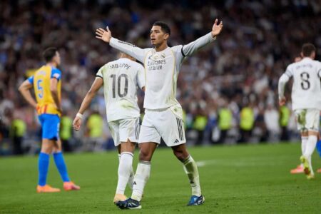 مباراة ريال مدريد وجيرونا في الدوري الإسباني على ملعب سانتياغو برنابيو