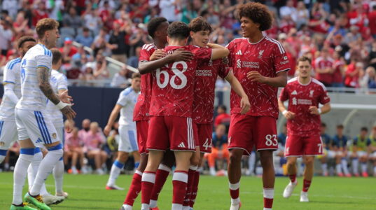 ملخص مباراة ليفربول وليدز يونايتد الودية في شيكاغو 2026